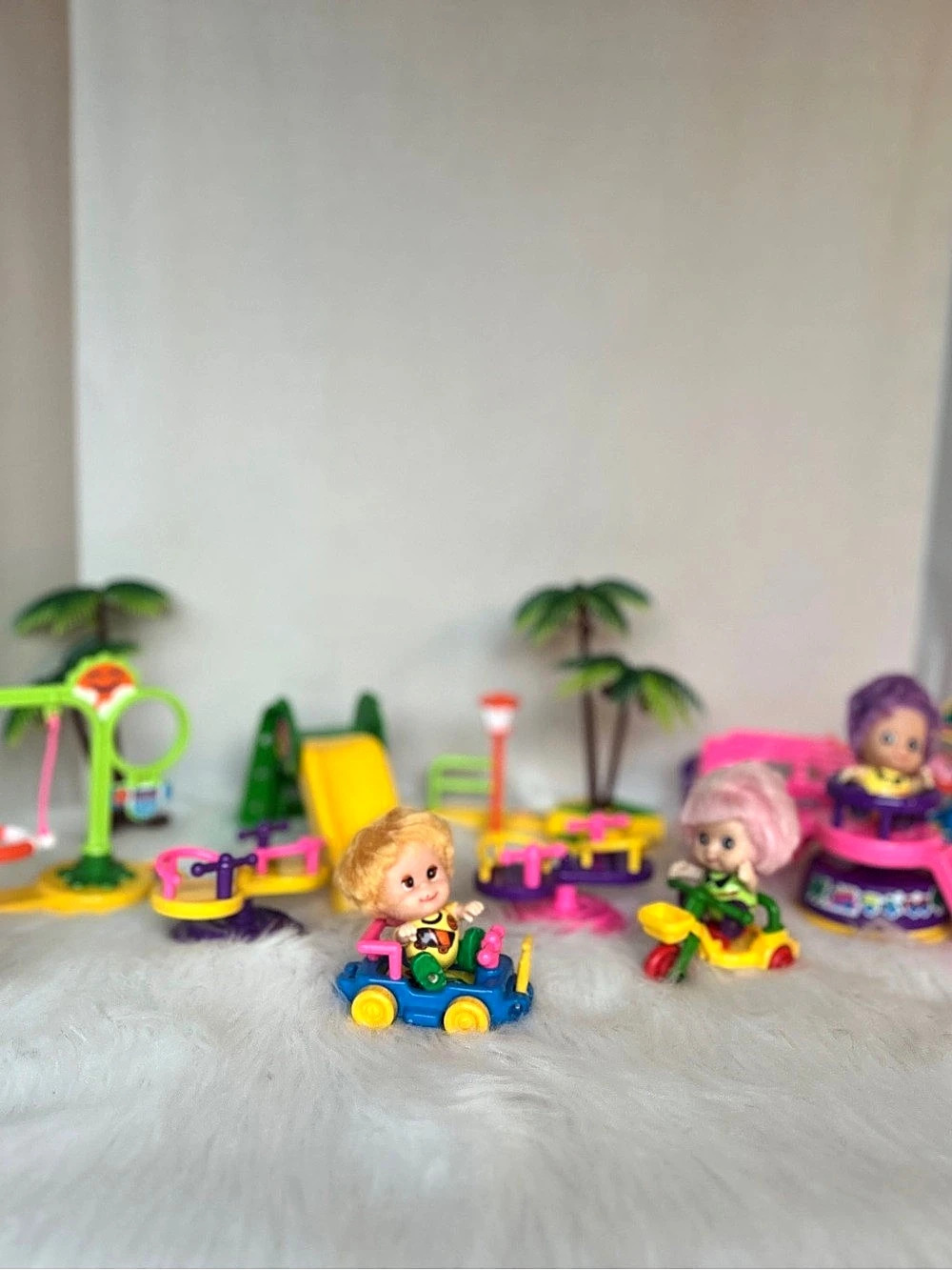 Ace Novelty Colorful Kids Playset with Dolls & Accessories